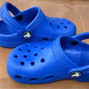 CROCS Kids Bright Blue Sandals